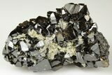 Gemmy Cassiterite Crystal Cluster - Viloco Mine, Bolivia #192175-1